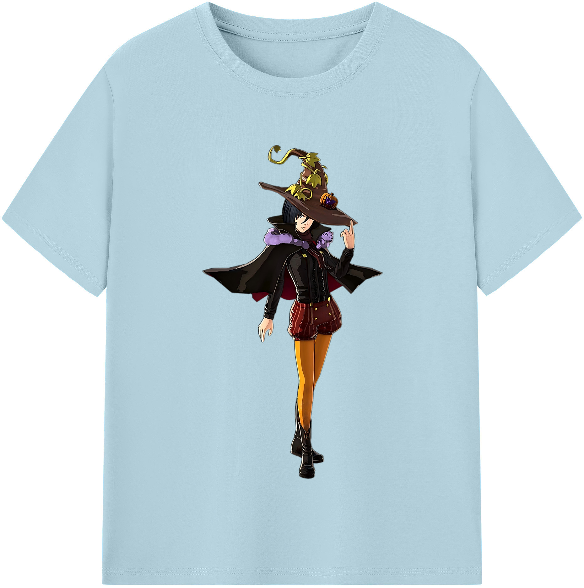 （画像用） 進撃の巨人 ミカサ·アッカーマン Attack on Titan Mikasa Ackerman 綿100％半袖Tシャツ（フロントプリント）